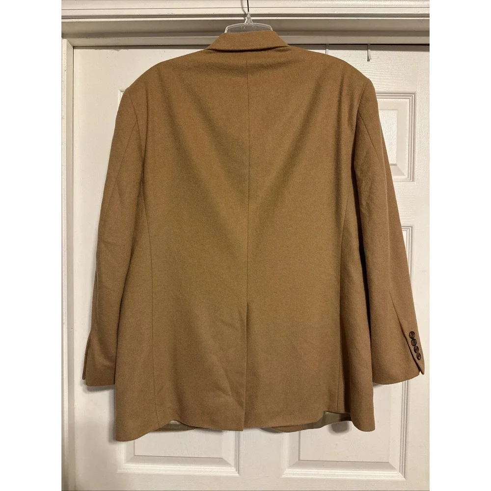 Men's Stafford‎ Camel Hair Wool Blazer Sports Coat 42R